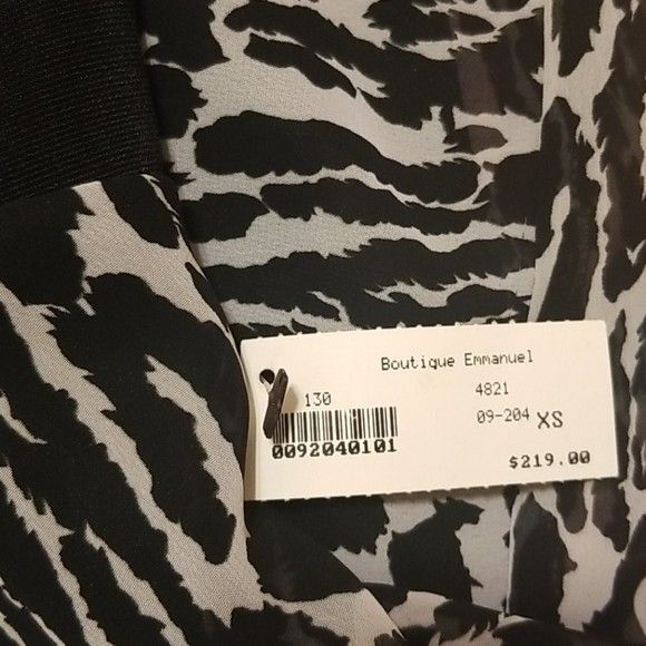 Susan by Night Petite Animal Print dress - Picture 9 of 13